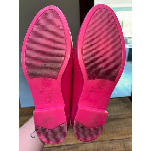 Womens Sam Edelman Pink Tinsley Rubber Outdoor Rain Boots Size 9 - Picture 6 of 10